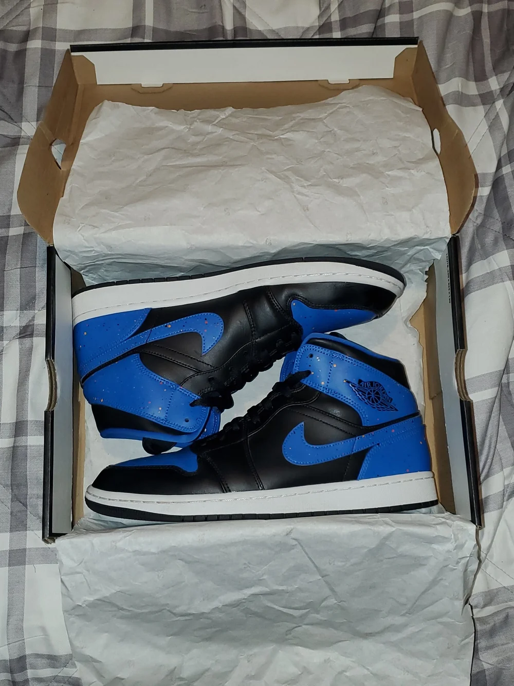 Air Jordan 1 Paint Splatter Size 10.5 Mens's